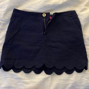 Lilly Pulitzer scalloped skort